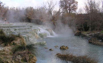 Hot springs in Italy