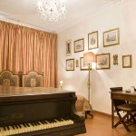 Bedroom with Piano